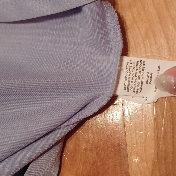 Children 's Place Blue sparkle ✨️ dress size 10 - Picture 6 of 6